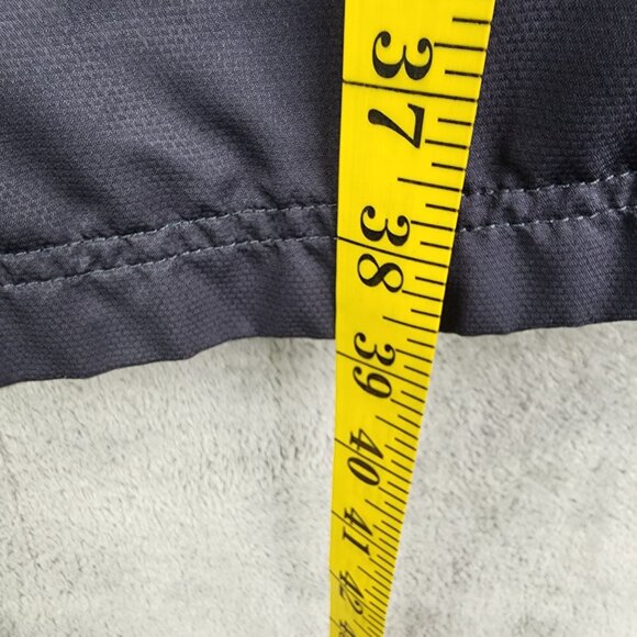 Mens Gray & Teal Reebok Athletic Pants 100% Polyester Elastic Drawstring Waist M - Picture 13 of 14